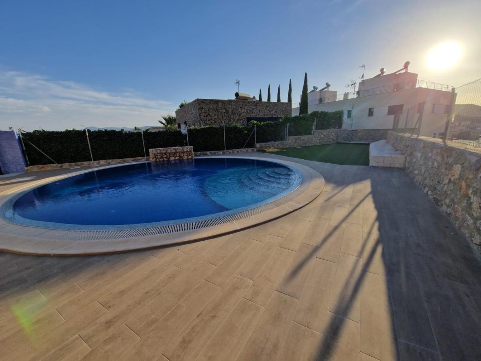 Villa Casa Buena Vista Con Piscina Y Ascensor Cullera Esterno foto